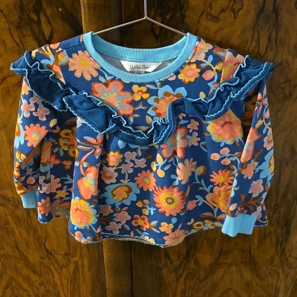 Matilda Jane Flower Forest Girls Tunic Size 2 100% Cotton - Picture 2 of 4